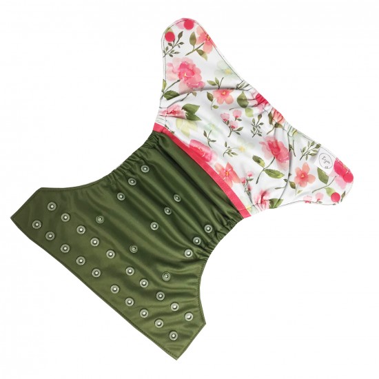 Summer flower pocket diaper - 2.0
